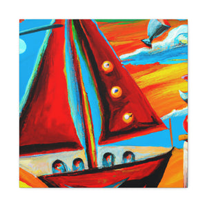 Sailboat in Dreamscape - Canvas