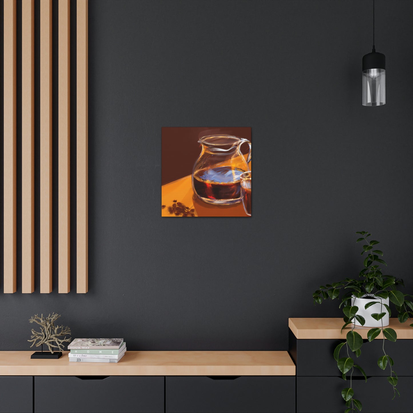 Coffee in Realism - Canvas