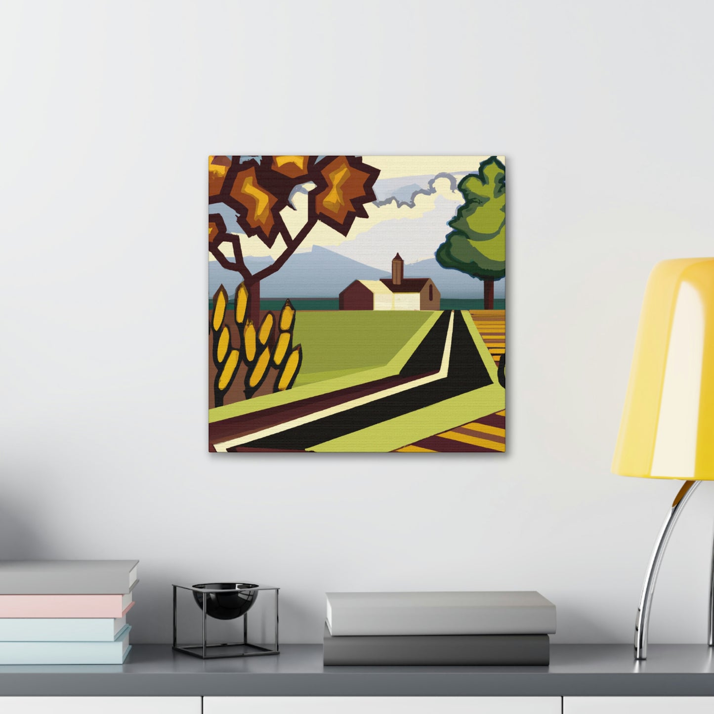 "Country Road Riviera Bliss" - Canvas