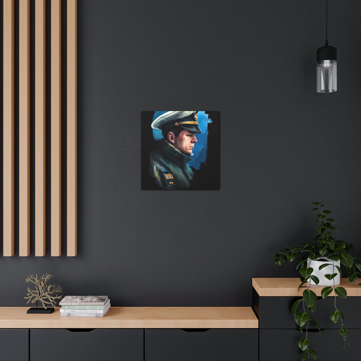 "Glorious Naval Aviator" - Canvas