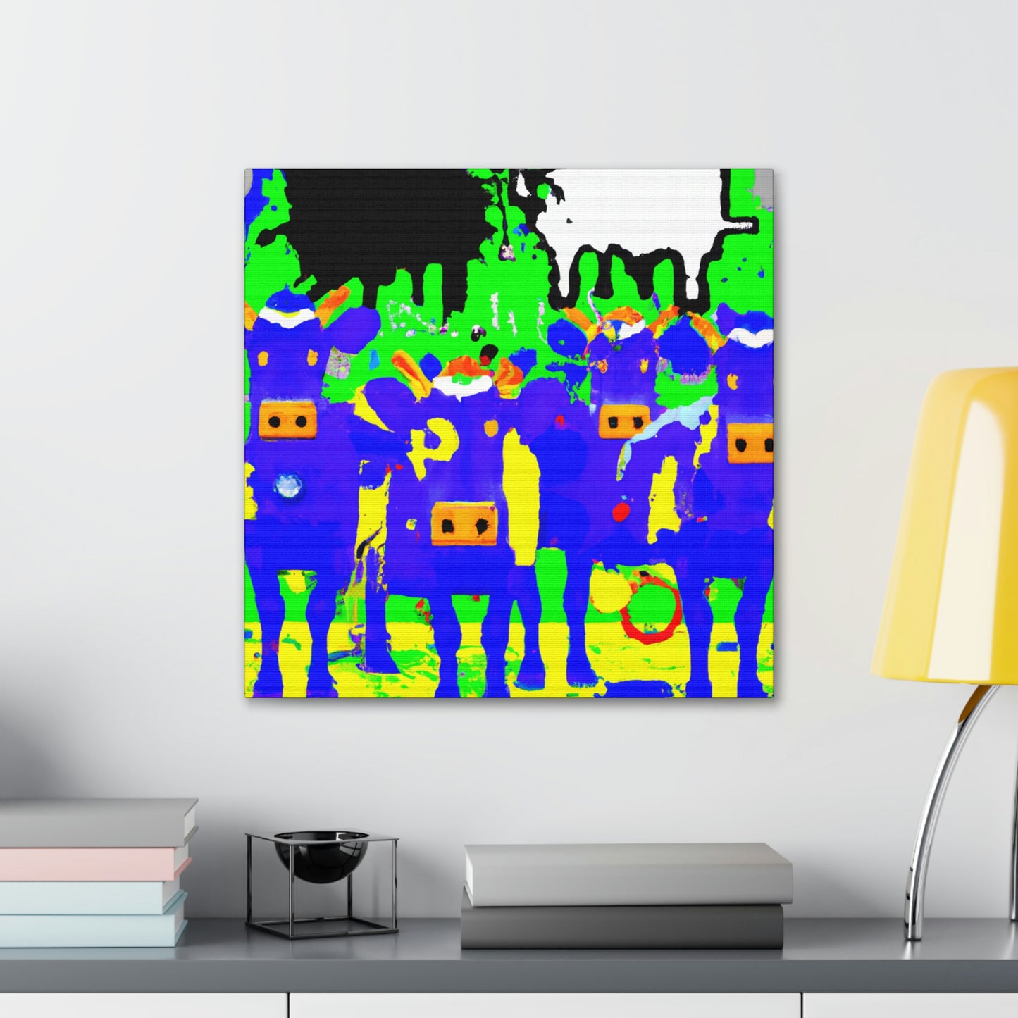 Cows in Simplicity - Canvas