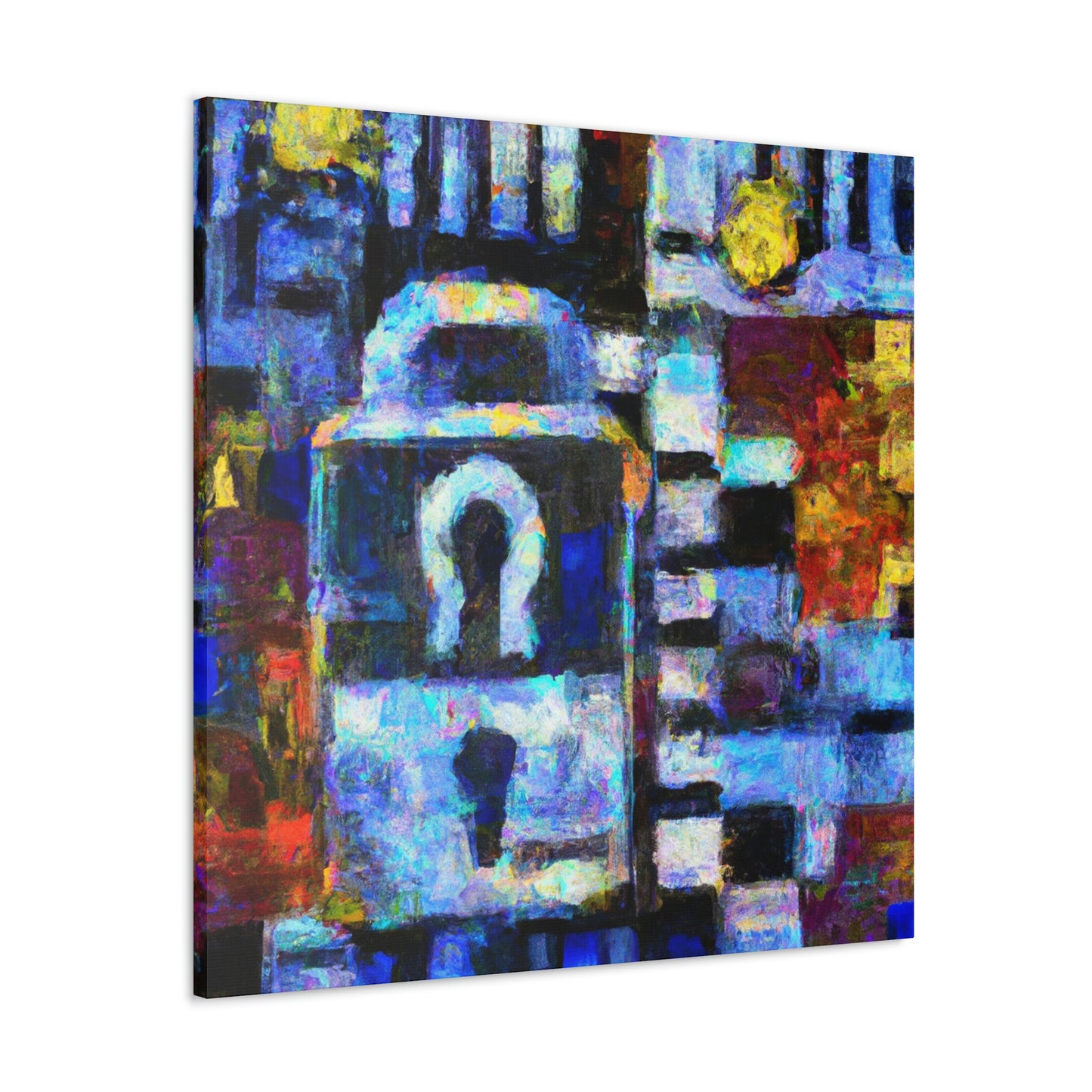 Cybersecurity Impressionism - Canvas