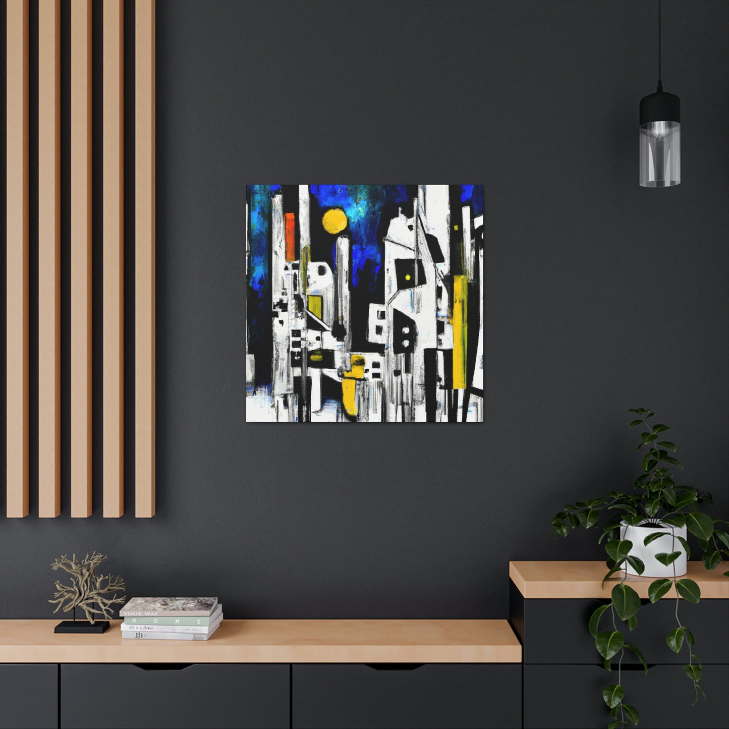 "Bauhaus in Expressionism" - Canvas