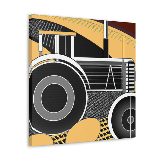 Tractor in the Jazz Age - Canvas