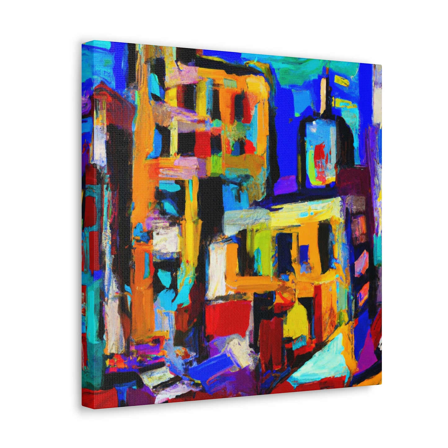 Renaissance Reflection Abstract - Canvas