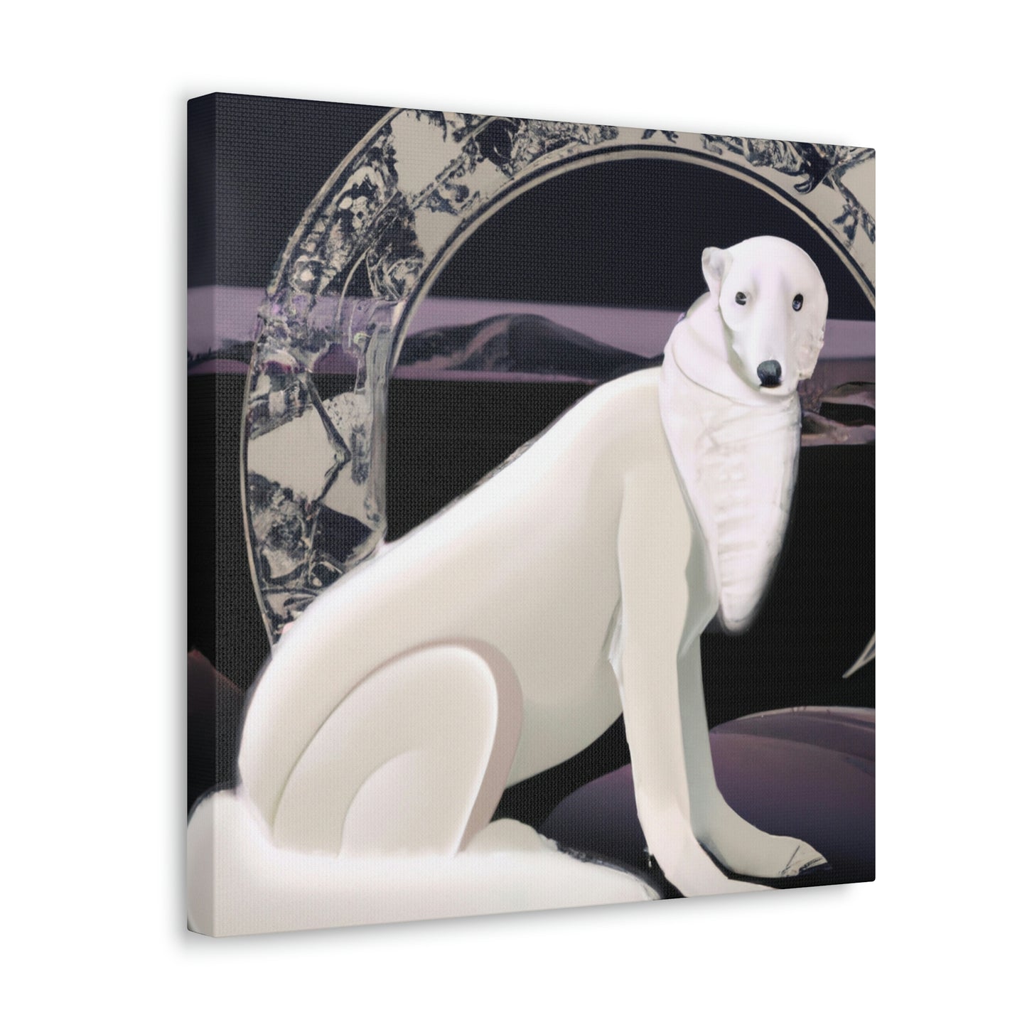 "Ermine In Echoes:1920" - Canvas