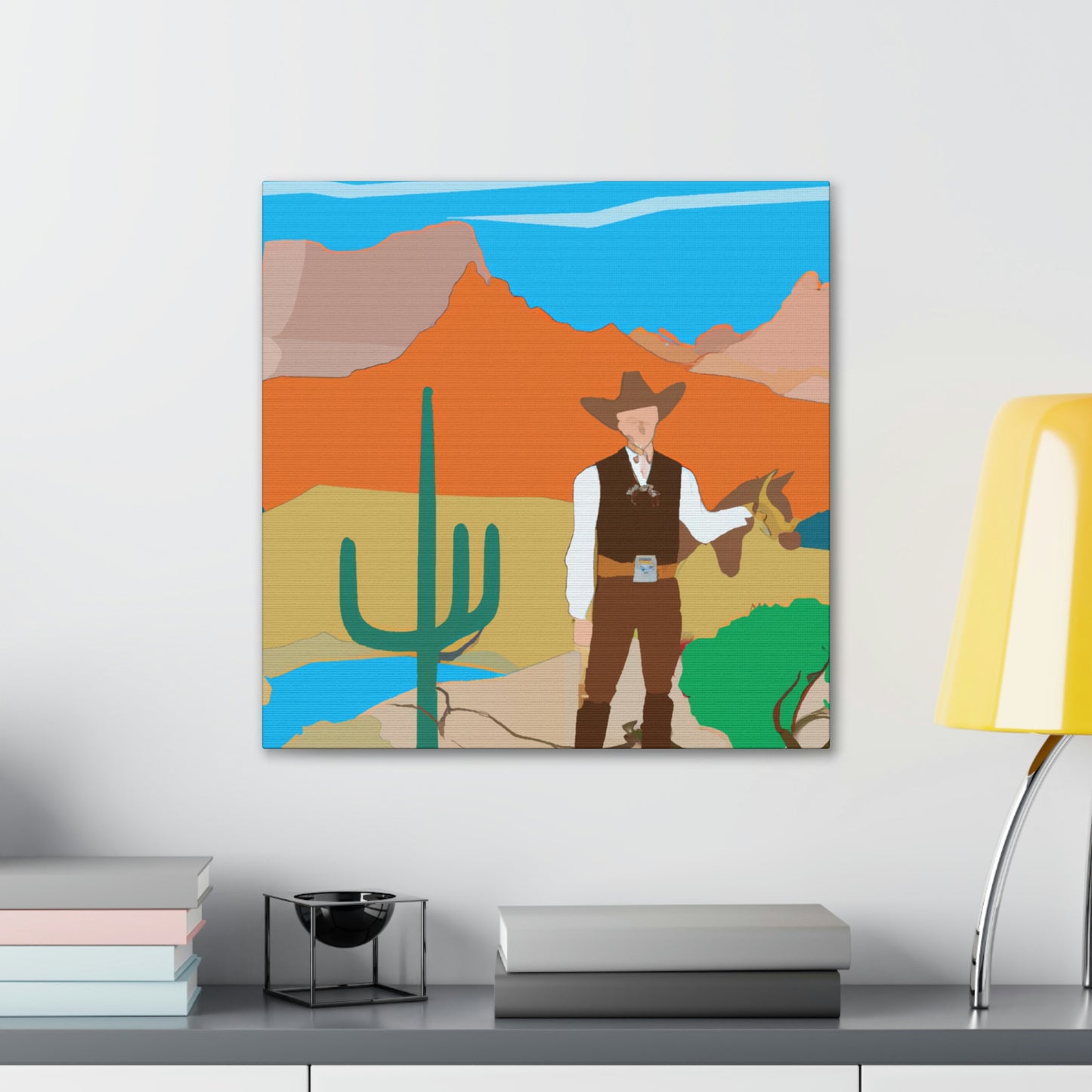 Ranch Hand Reverie - Canvas