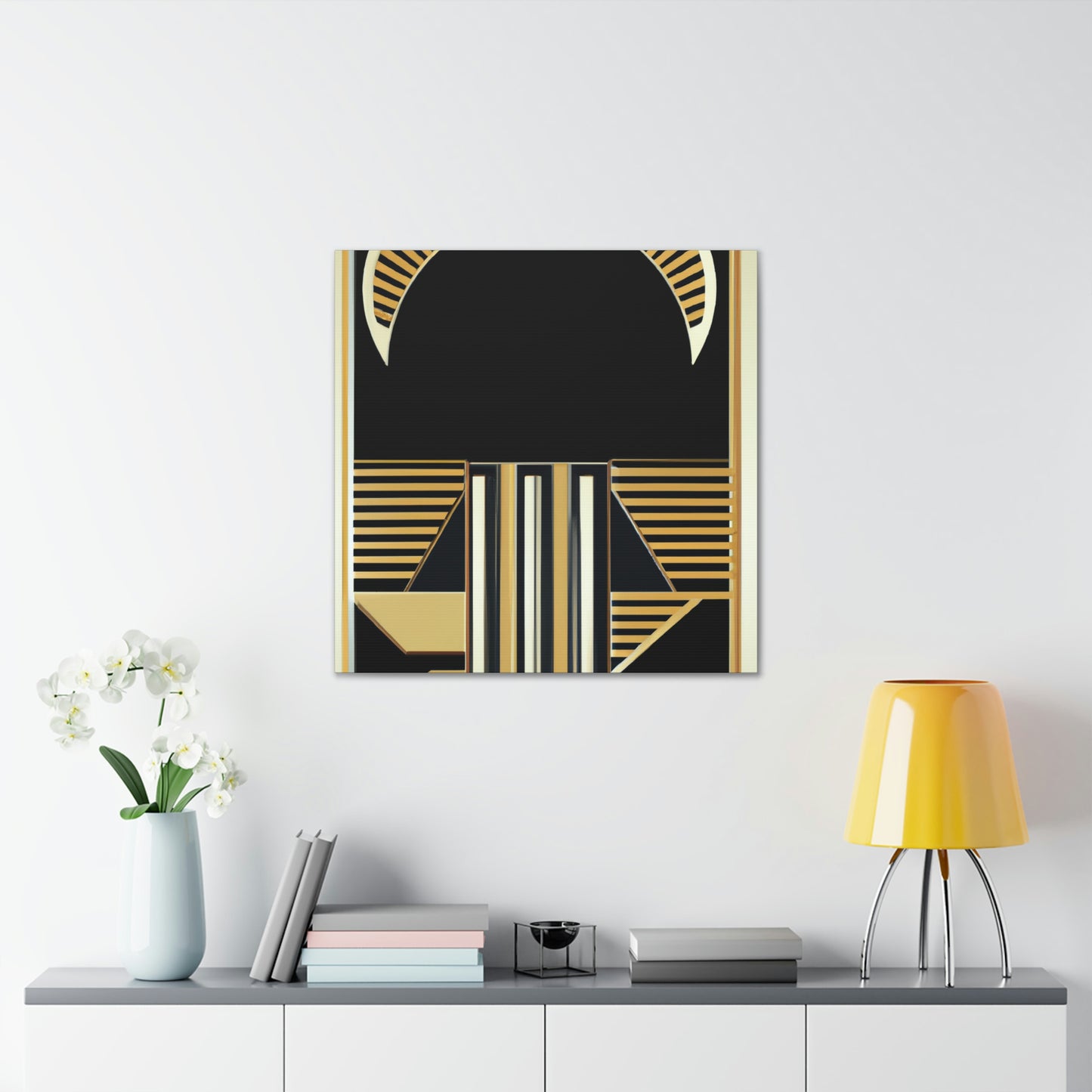 "Glittering Gatsby Mosaic" - Canvas