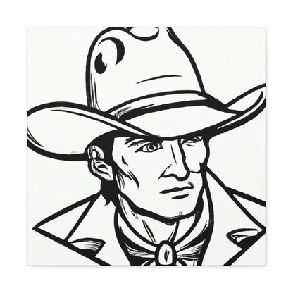 Cowboy Hat Neoclassicism - Canvas