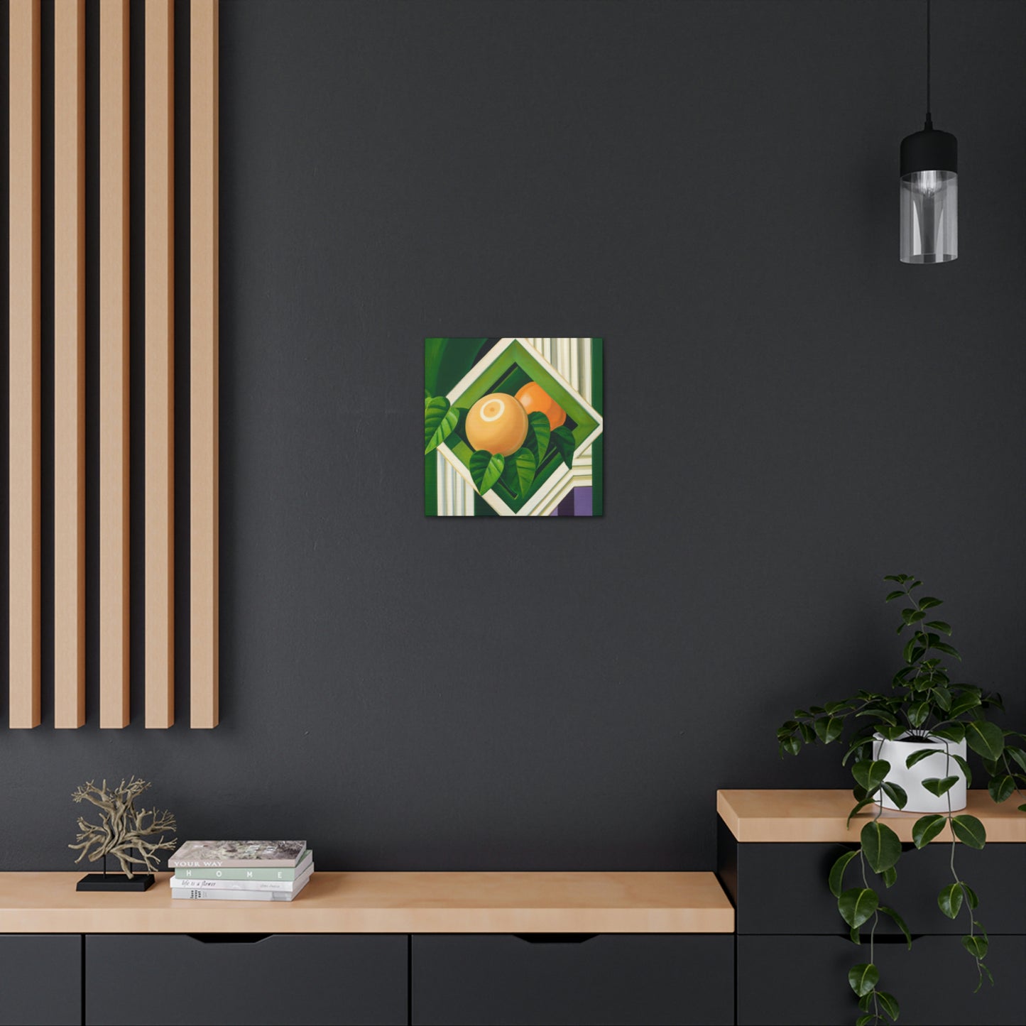 Luscious Art Deco Fruit - Canvas