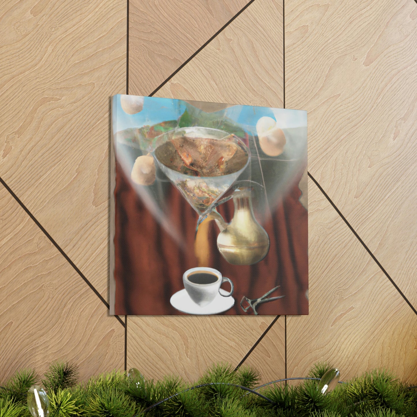 Coffee Wonder Surreal - Canvas