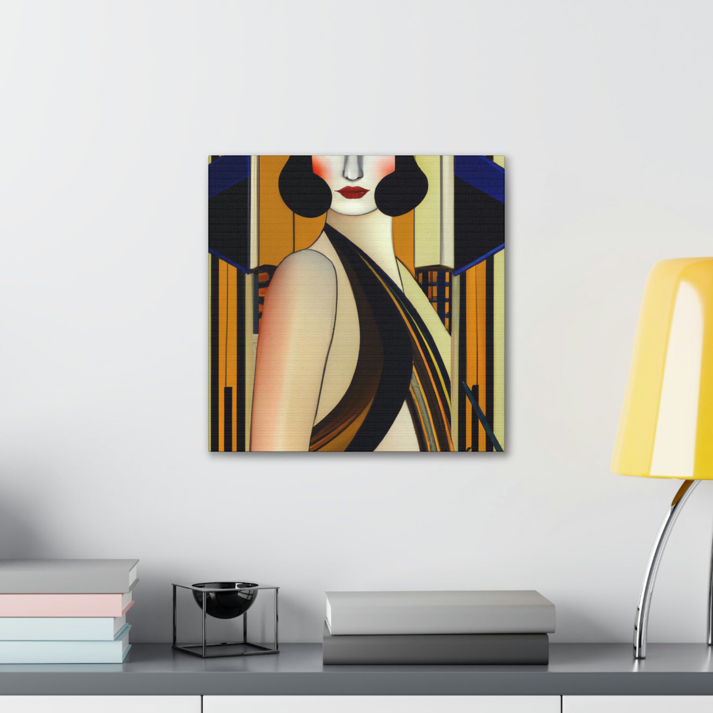 "Deco Reborn Grandeur" - Canvas