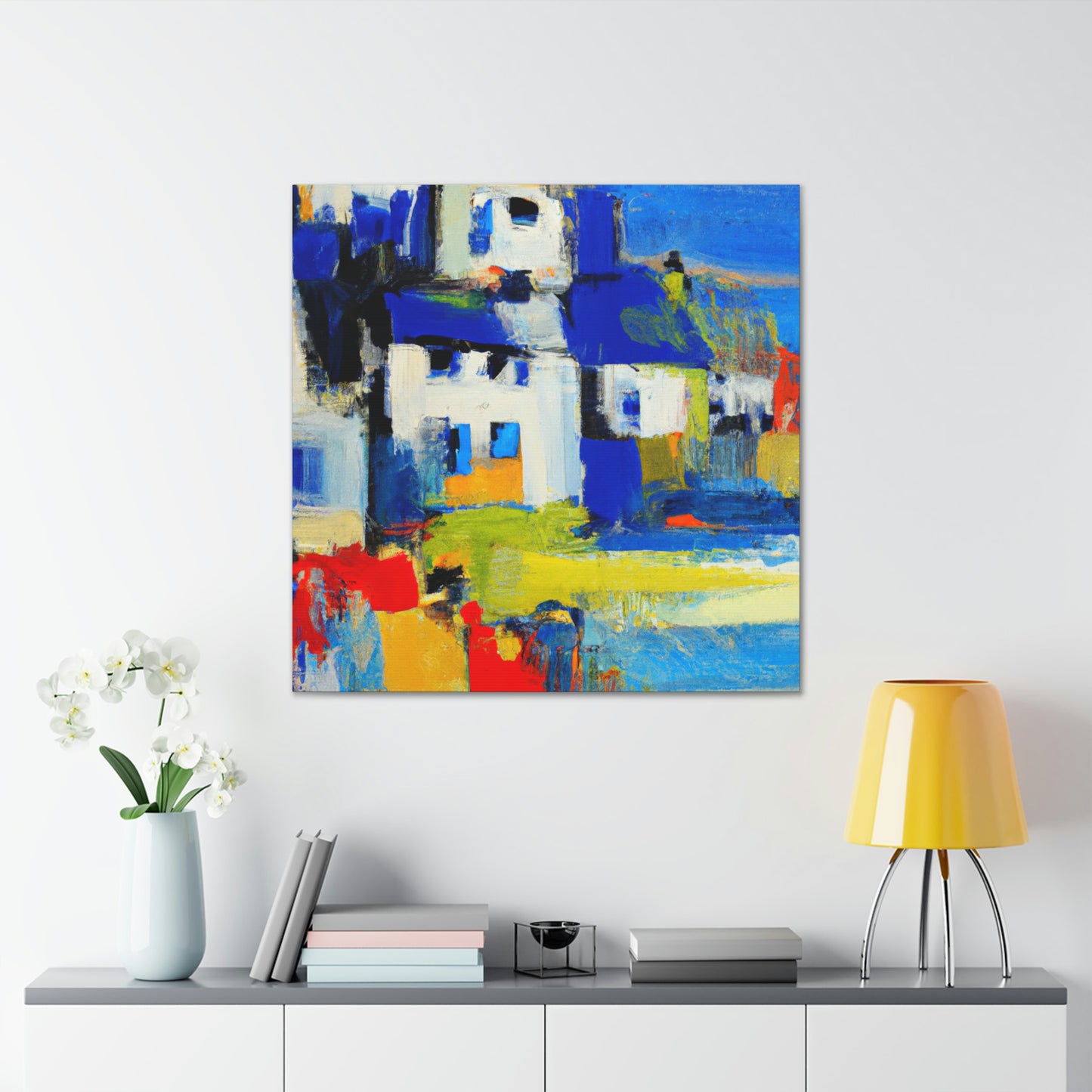 "Cottage Seaside Dreaming" - Canvas