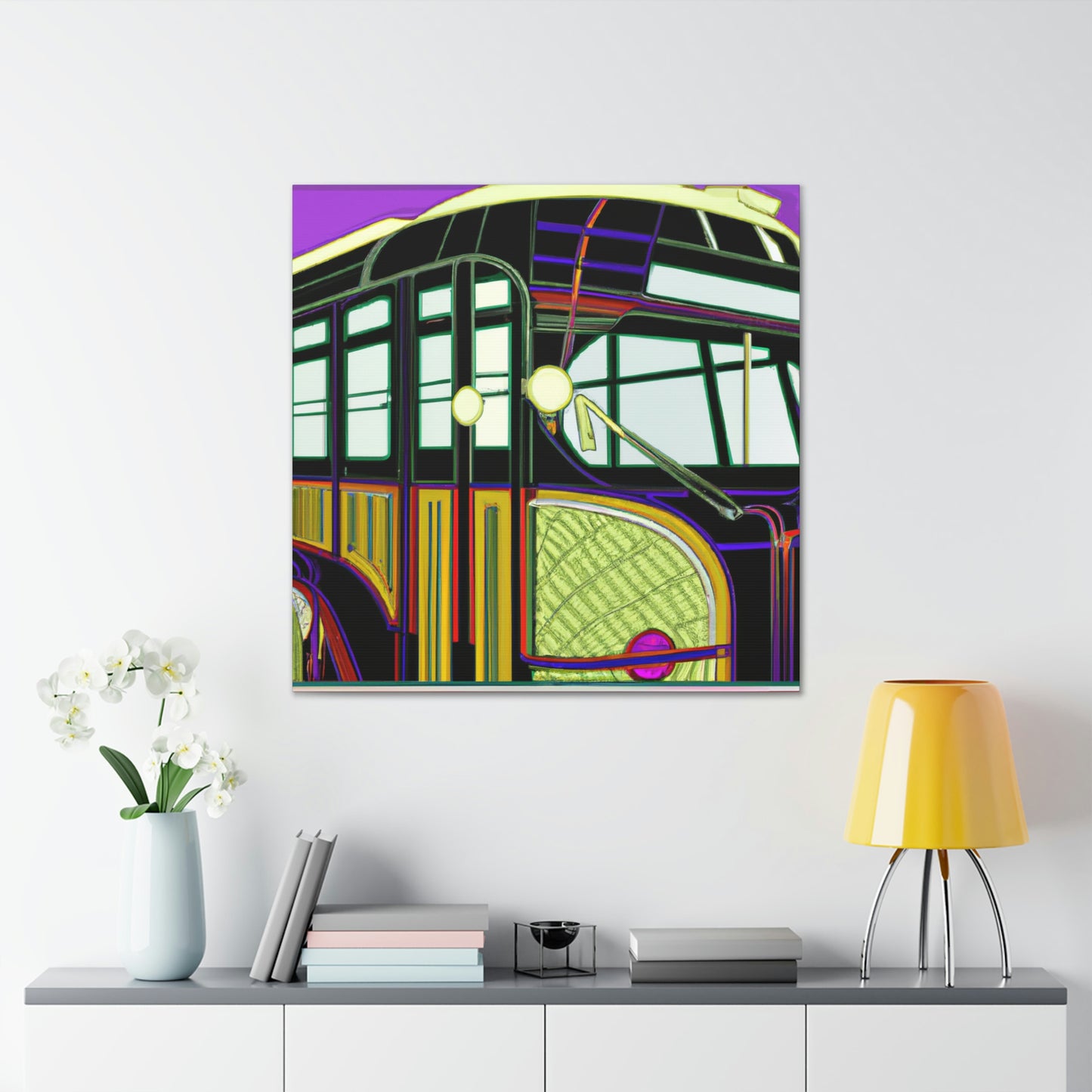 Bus of the Jazz Age - Canvas