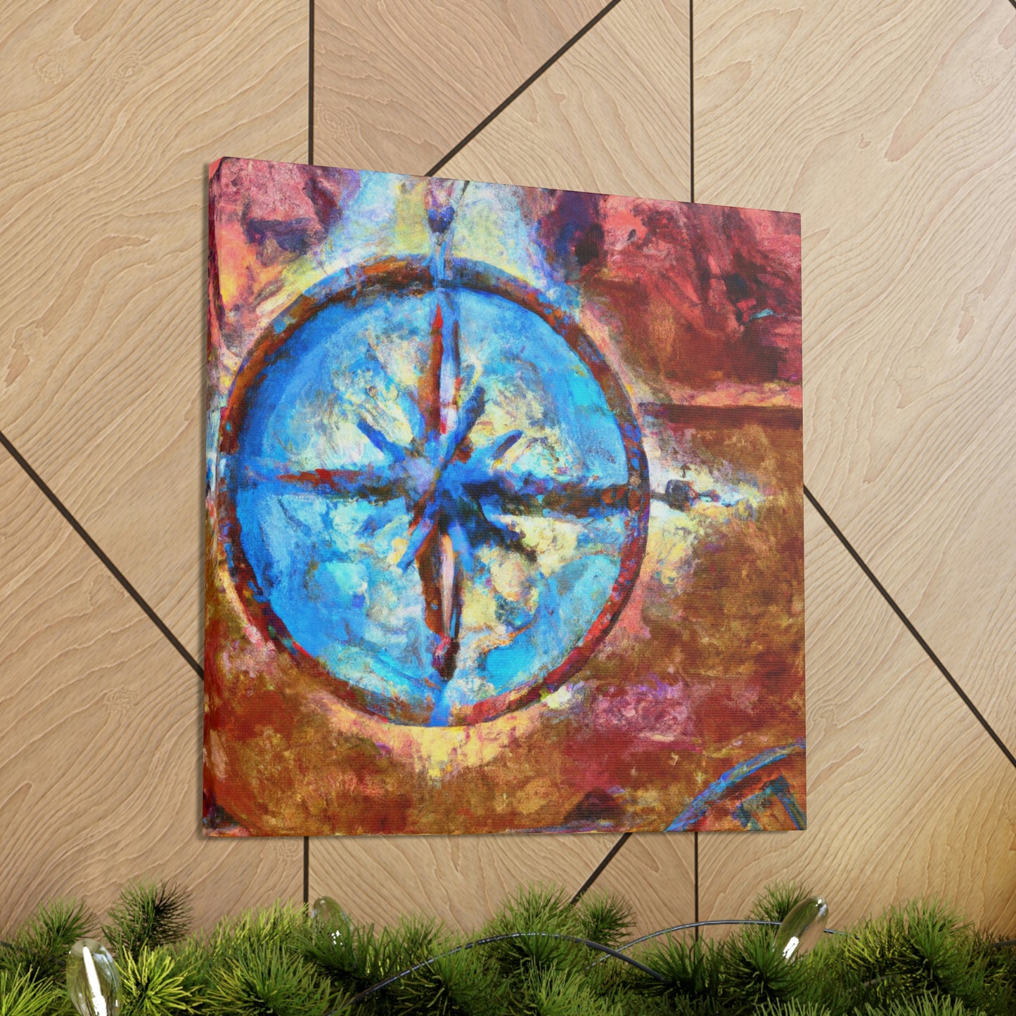 "Compass of Direction" - Canvas