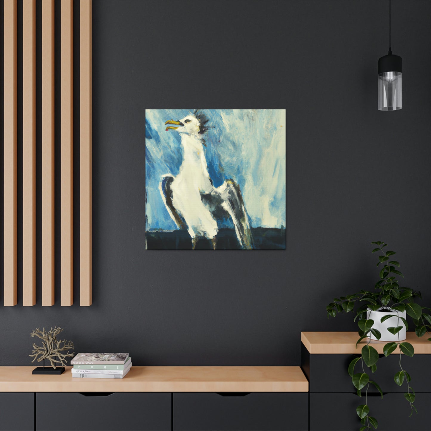 Seagulls in Solitude - Canvas