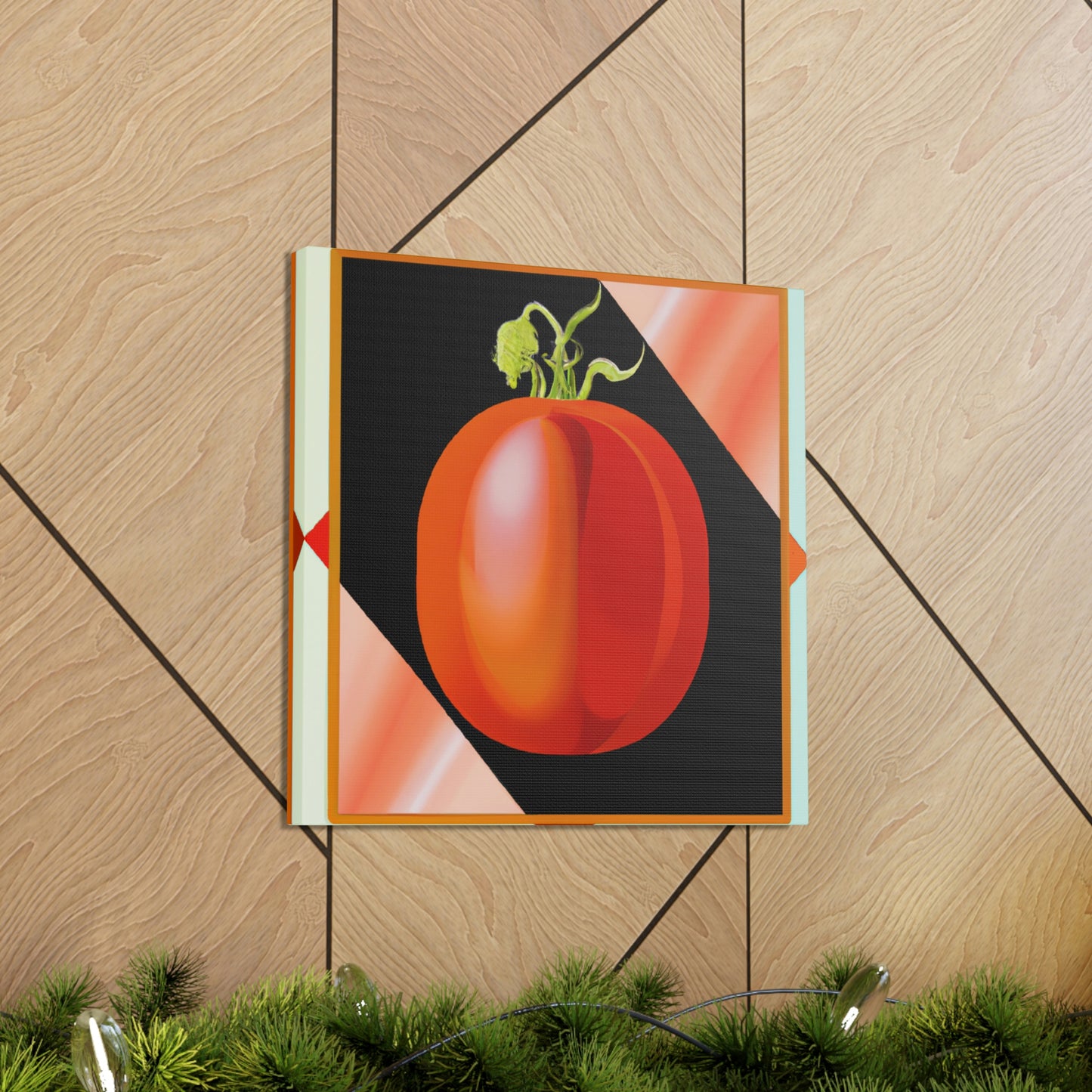 "Tomato Stardust Bouquet" - Canvas