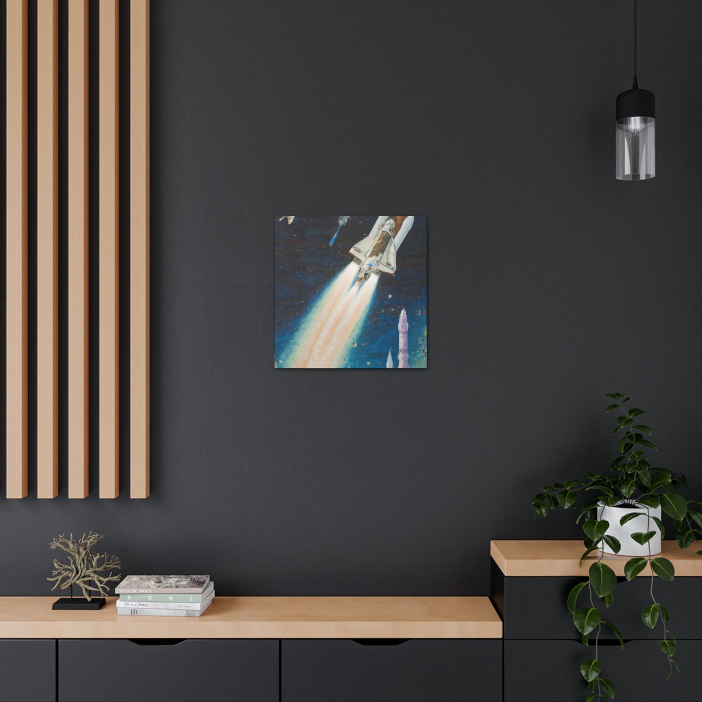 Spaceship Explorations Baroque - Canvas