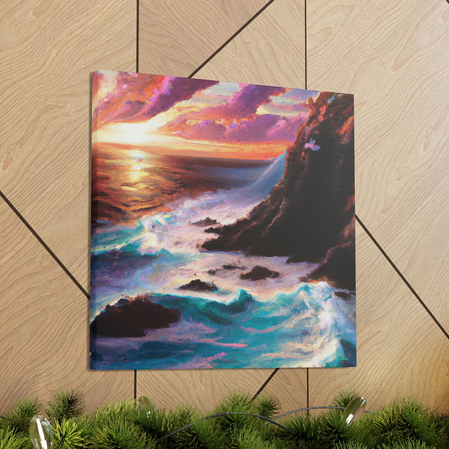 Sculpted Sublime Sunrise - Canvas