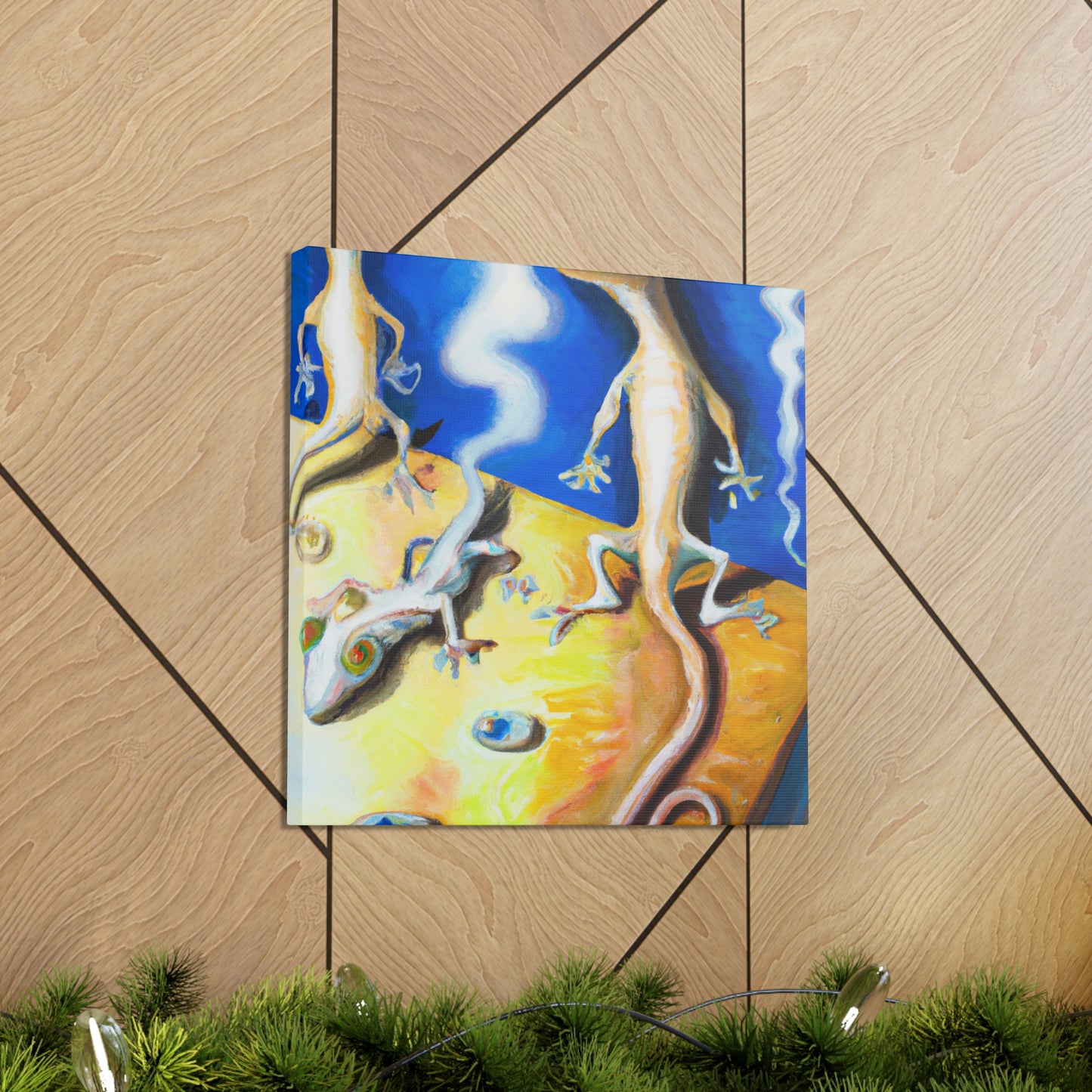 Lizards in Simplicity - Canvas