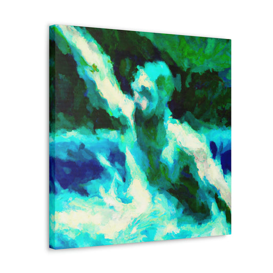 "Swimming in Expressionism" - Canvas