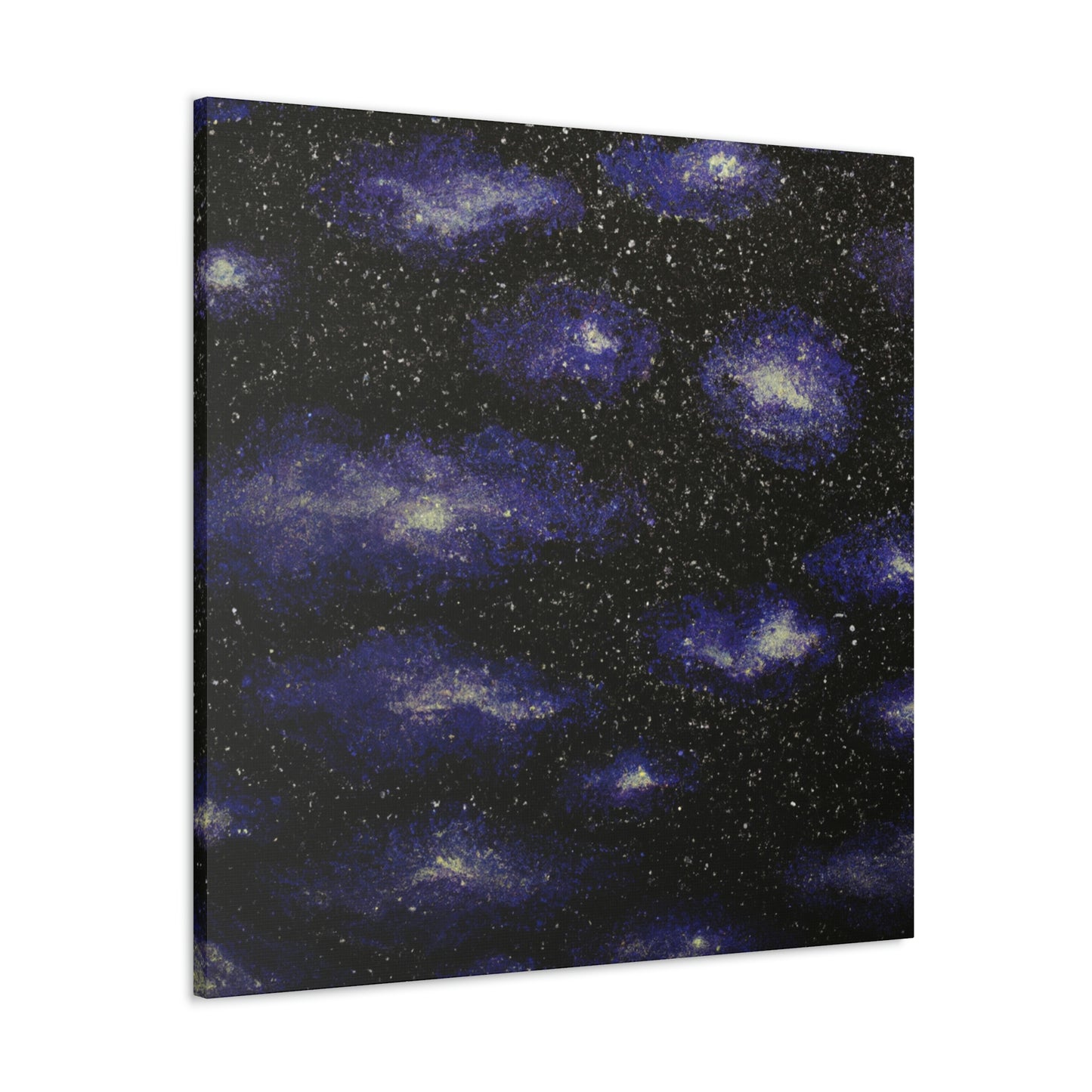 Nebula in Pointillism - Canvas