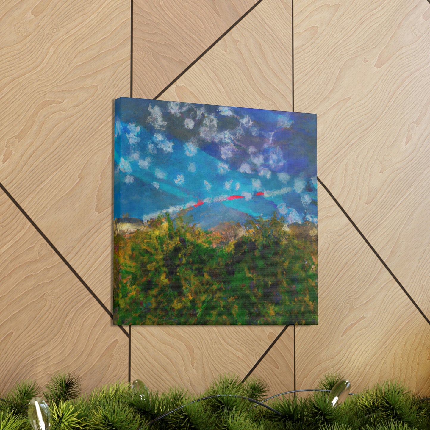 Mistletoe Moonlit Dancer - Canvas