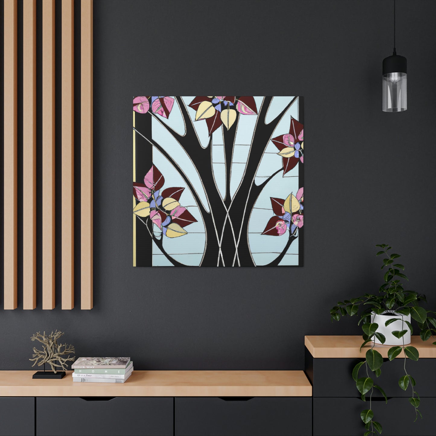 Dogwood Dreams Aflame - Canvas