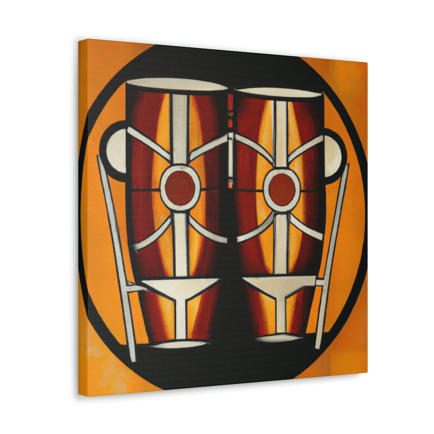 Bongos of Glittering Gold - Canvas