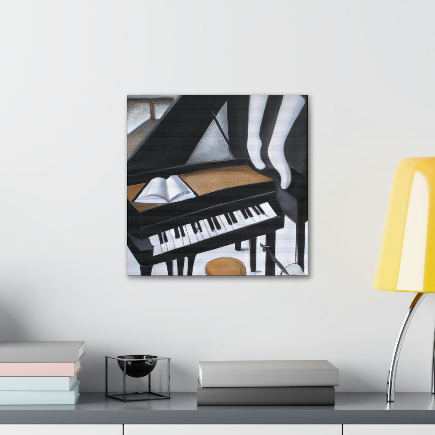 Piano in Dreamland - Canvas