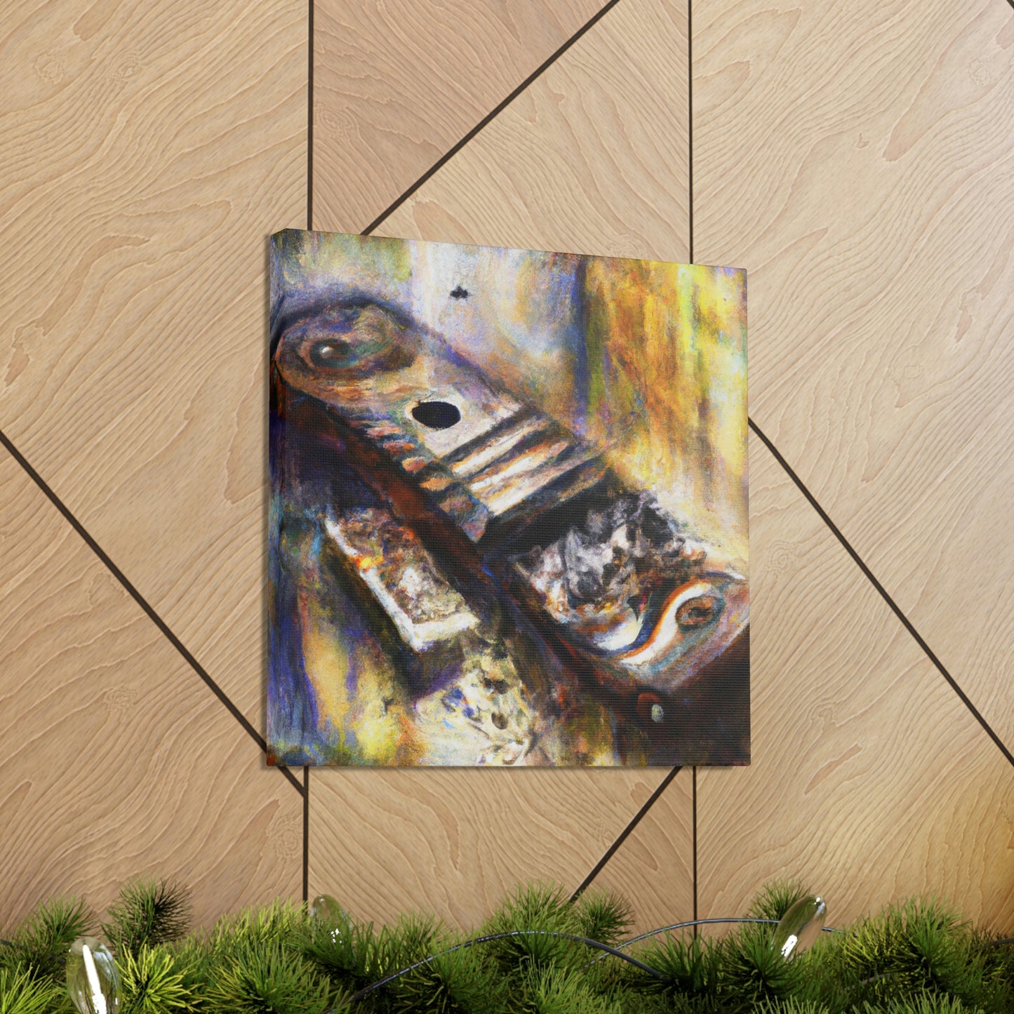 "Harmonica Melody Magic" - Canvas