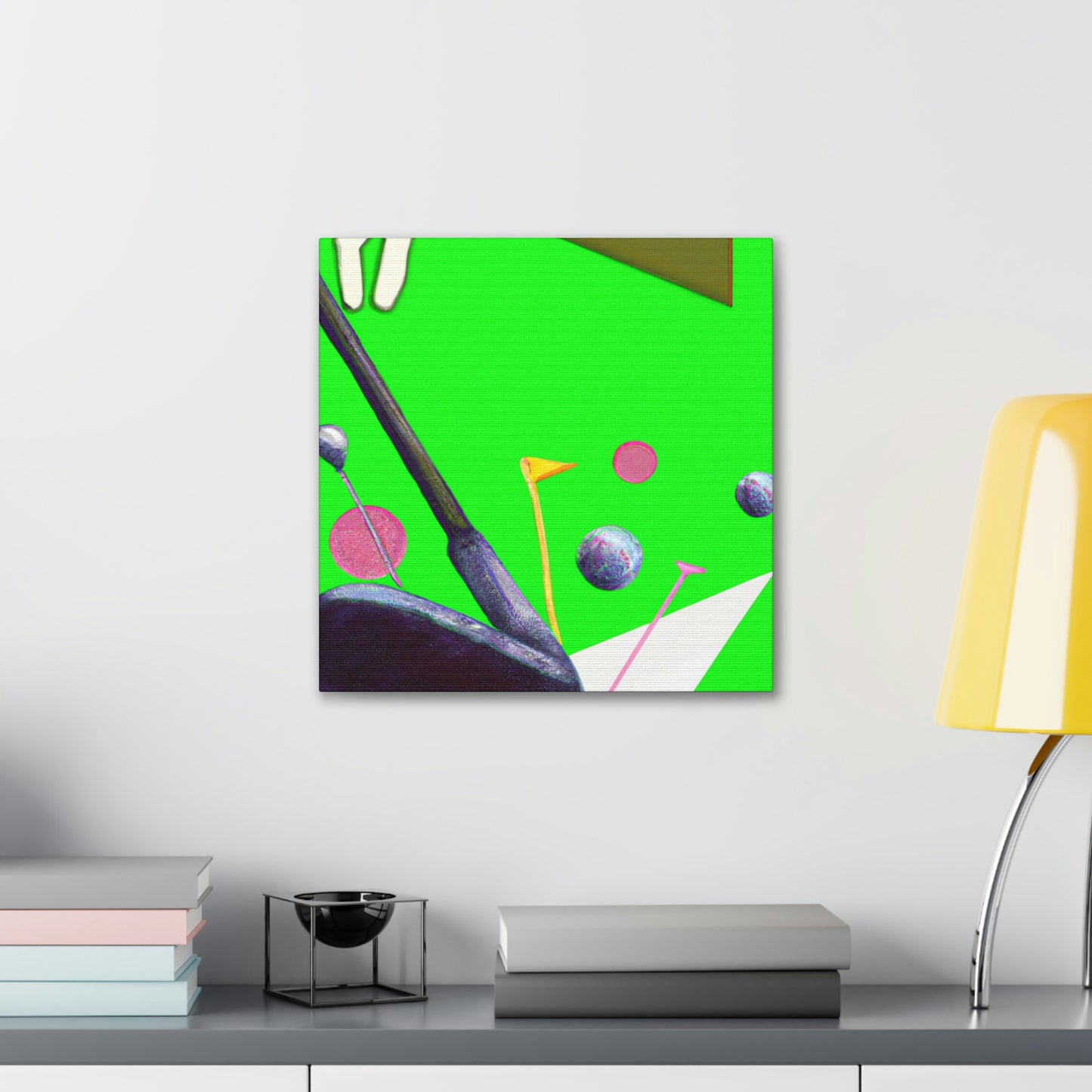 Golfing in Dreams - Canvas