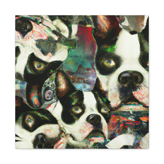 Boston Terrier Dreamscape - Canvas