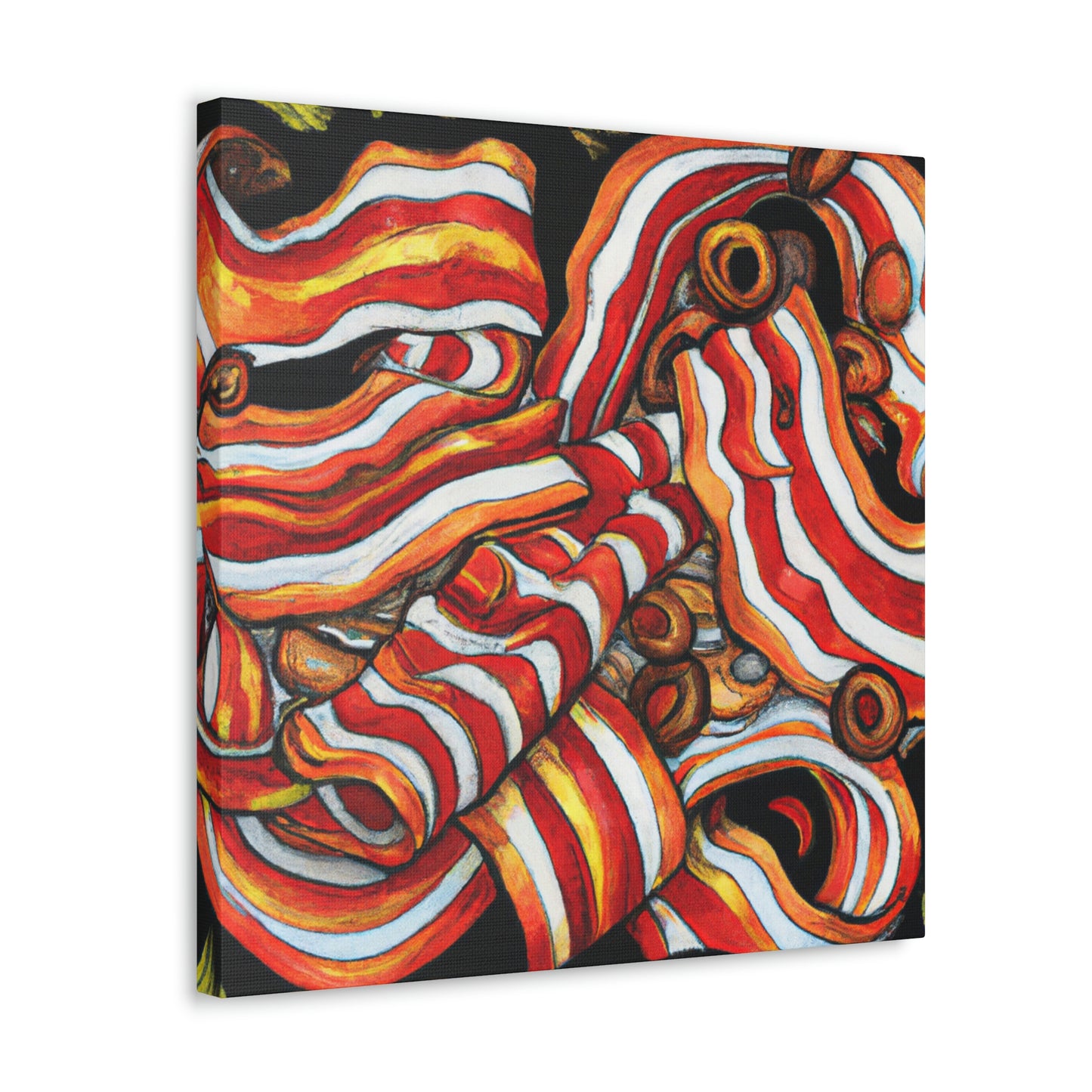 "Bacon Delight Painting" - Canvas