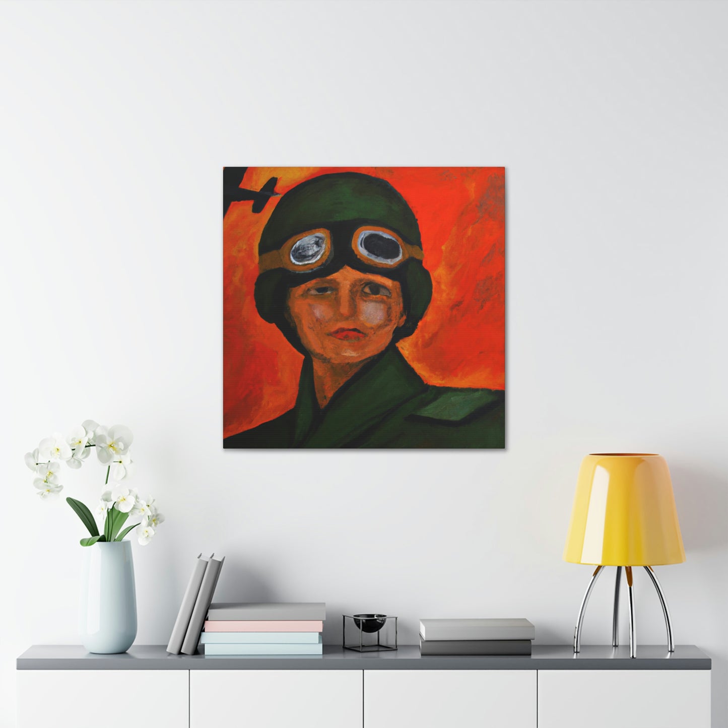 "Flight of the Aviator" - Canvas