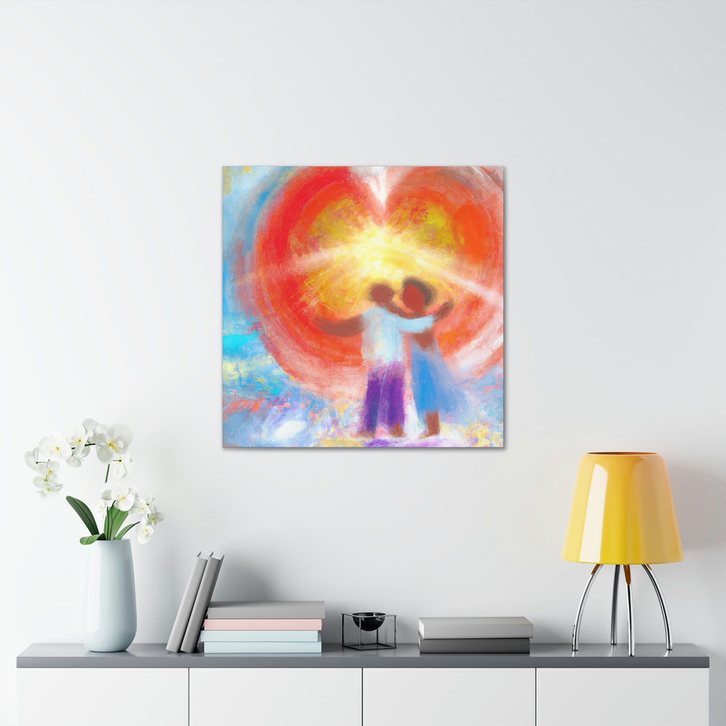 "Love Halo Illuminated" - Canvas