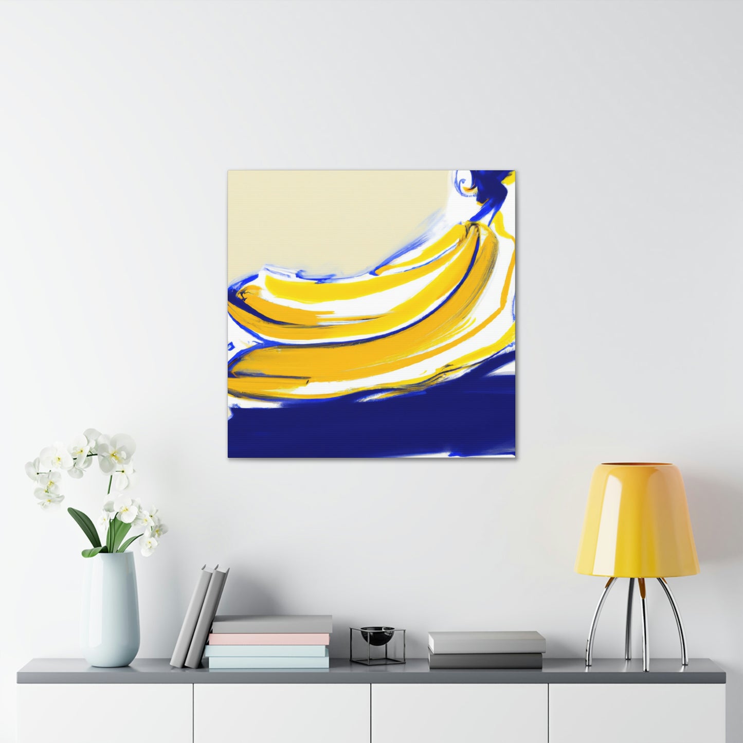 "Banana in Expressionism" - Canvas