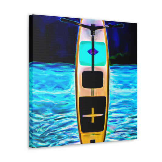 "Paddling Through Eternity" - Canvas