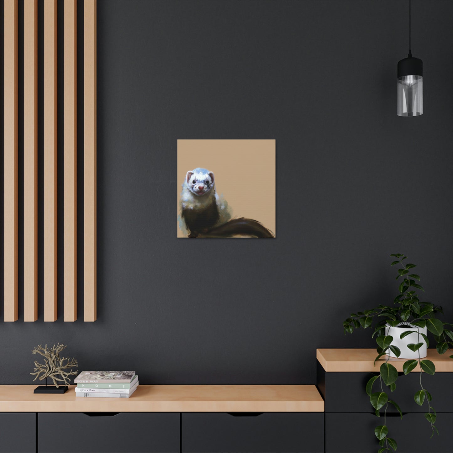 Chinchilla Minimalism - Canvas