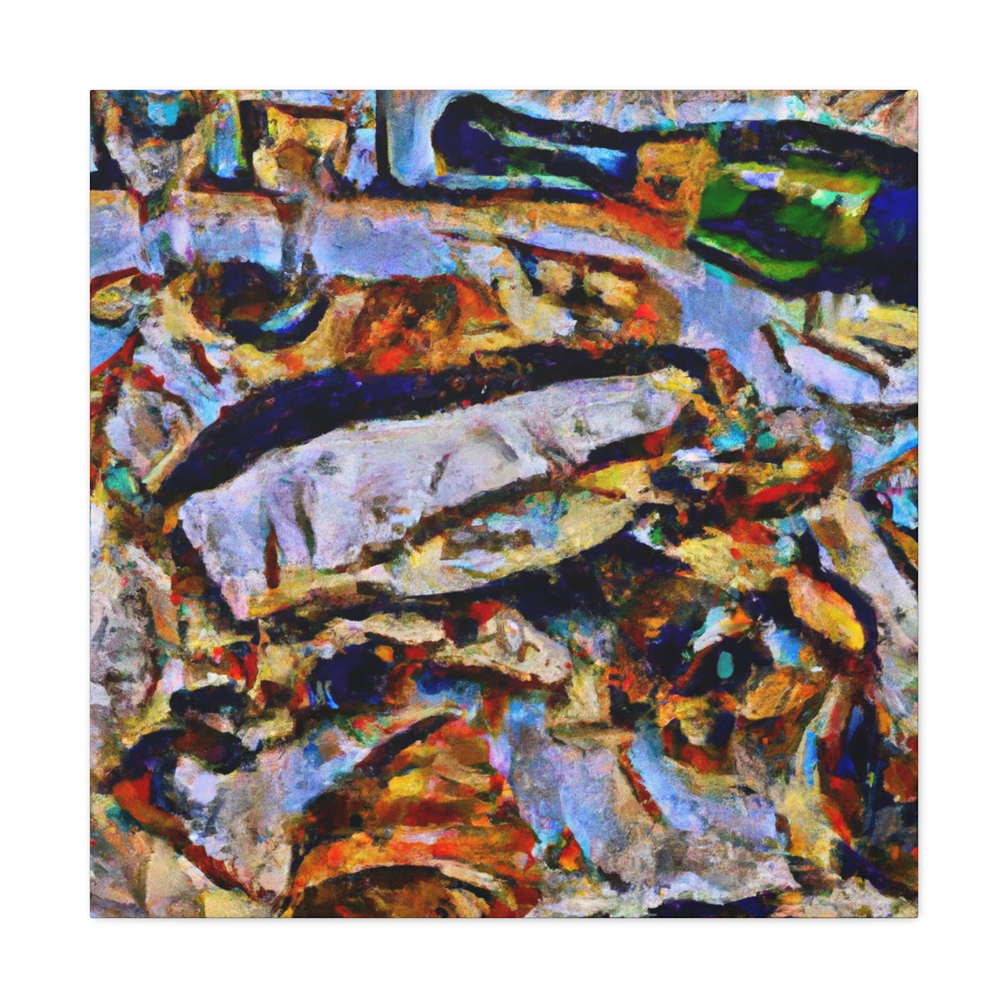 Seafood Symphony Vision - Canvas