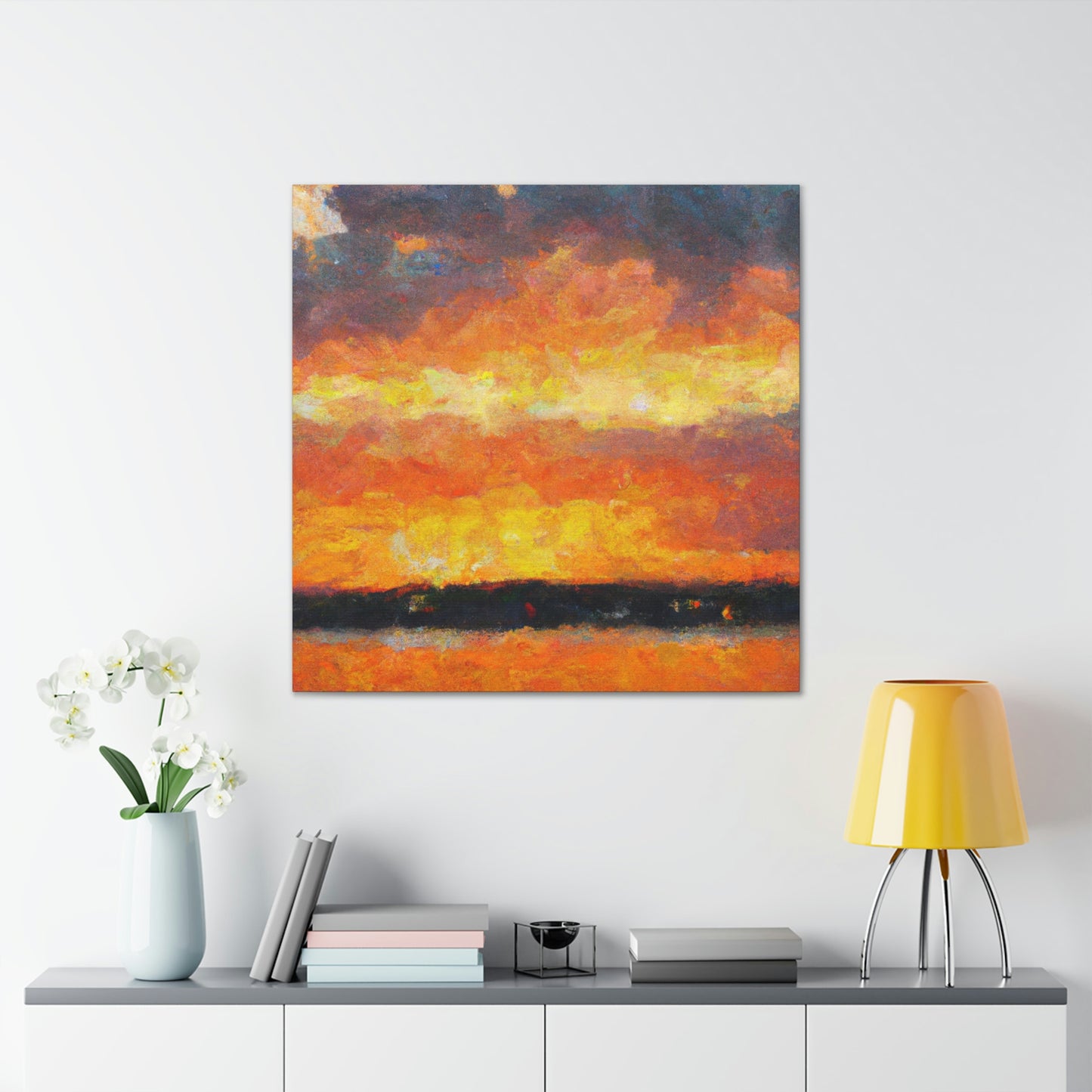 Radiant Summer Blossoms - Canvas