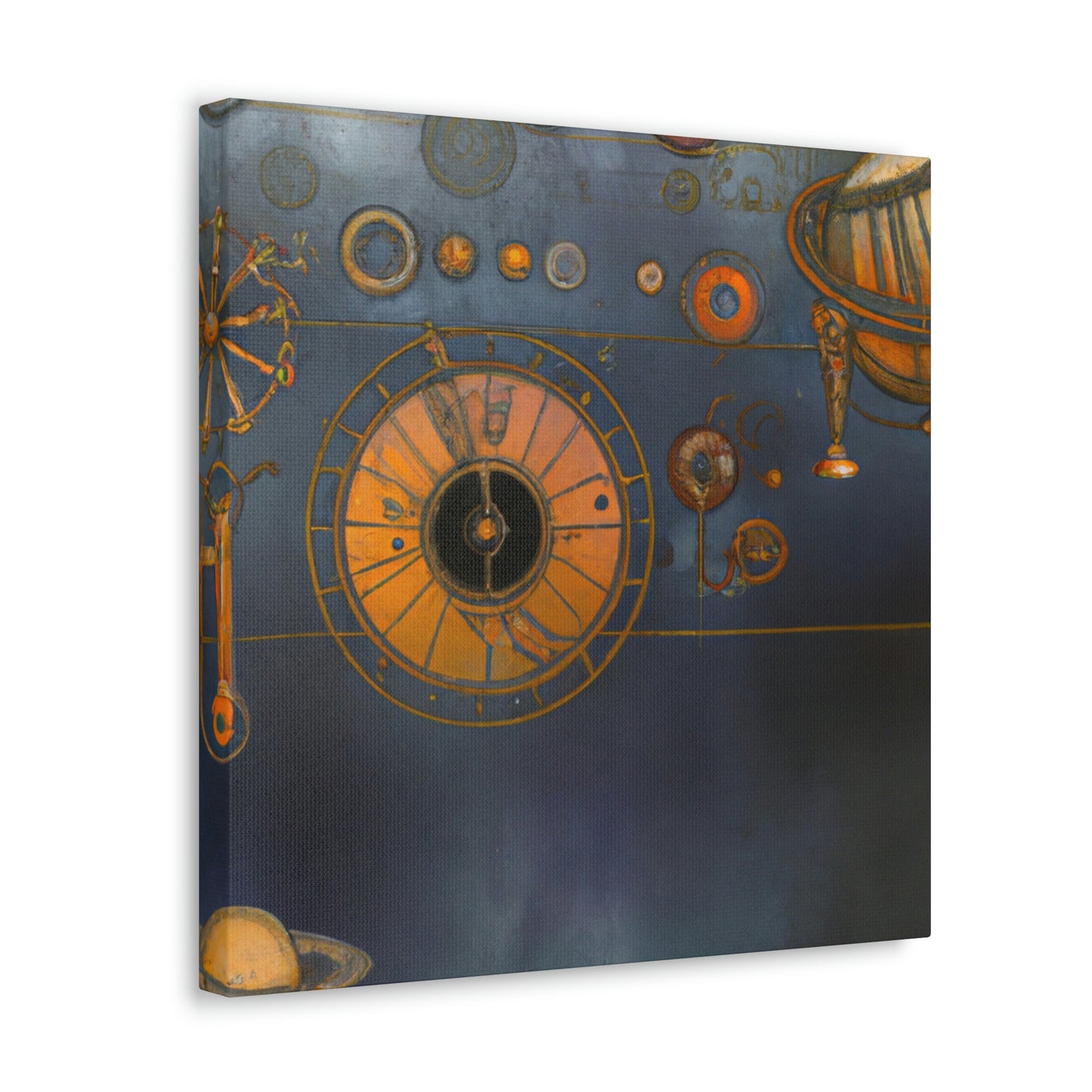 Steampunk Solar Sky - Canvas