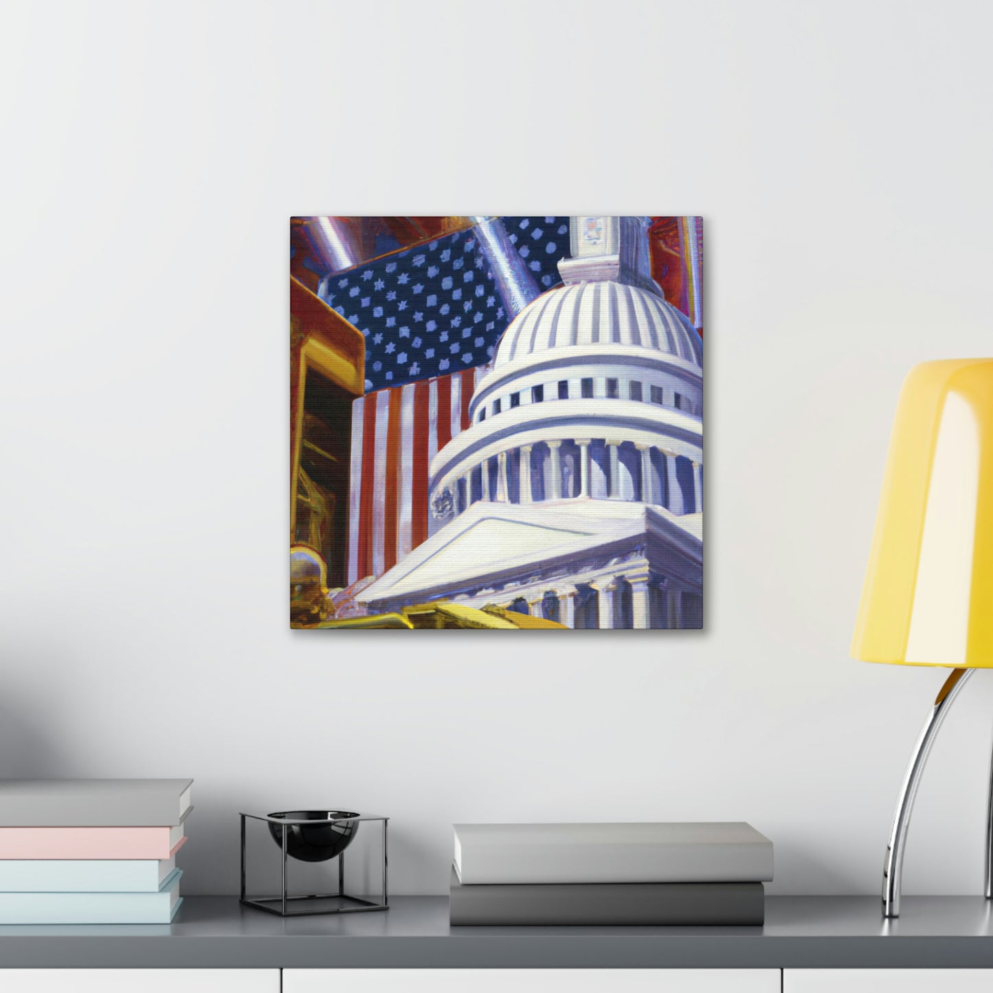 "Independence Hall Triumphant" - Canvas