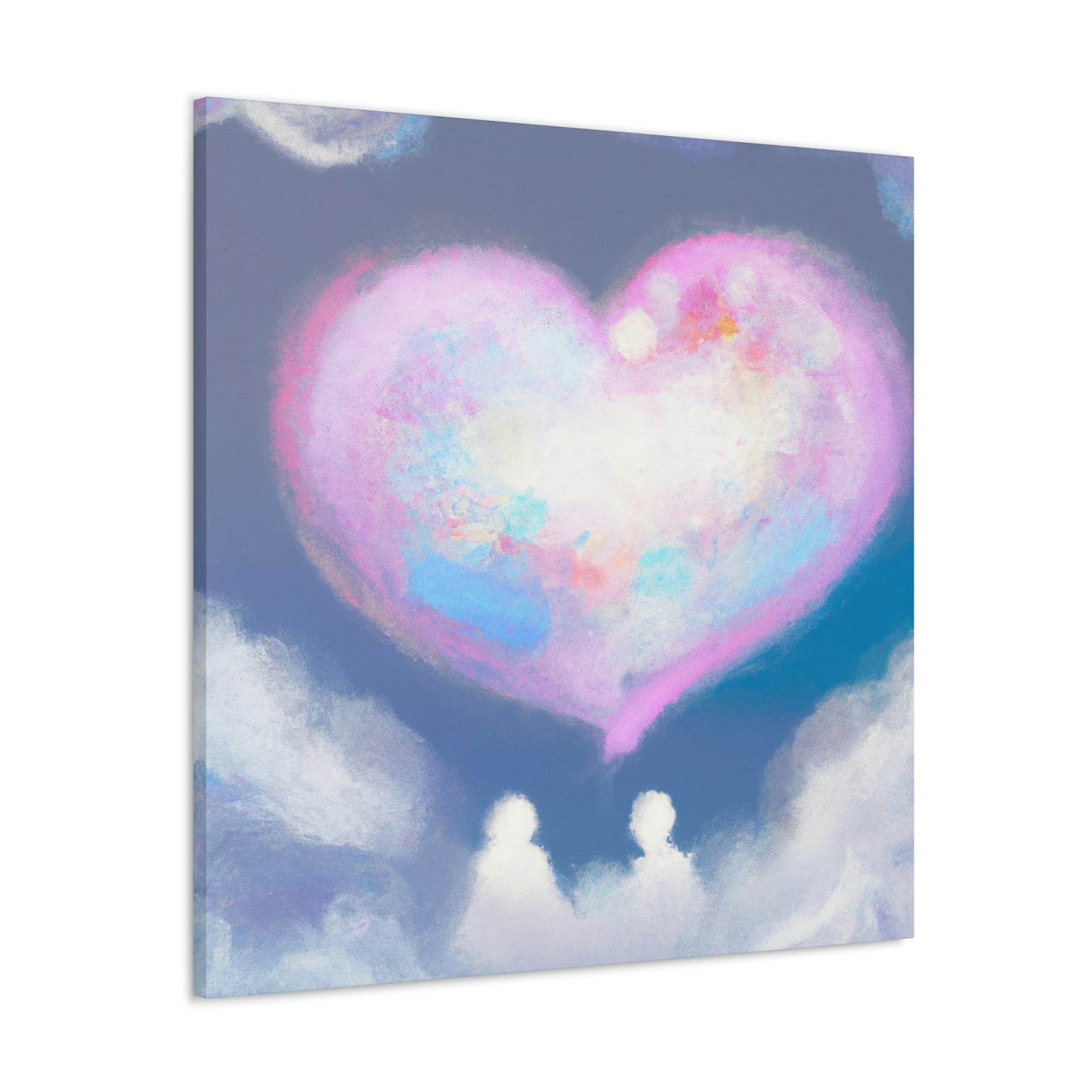 Hearts in Heaven's Clouds - Canvas