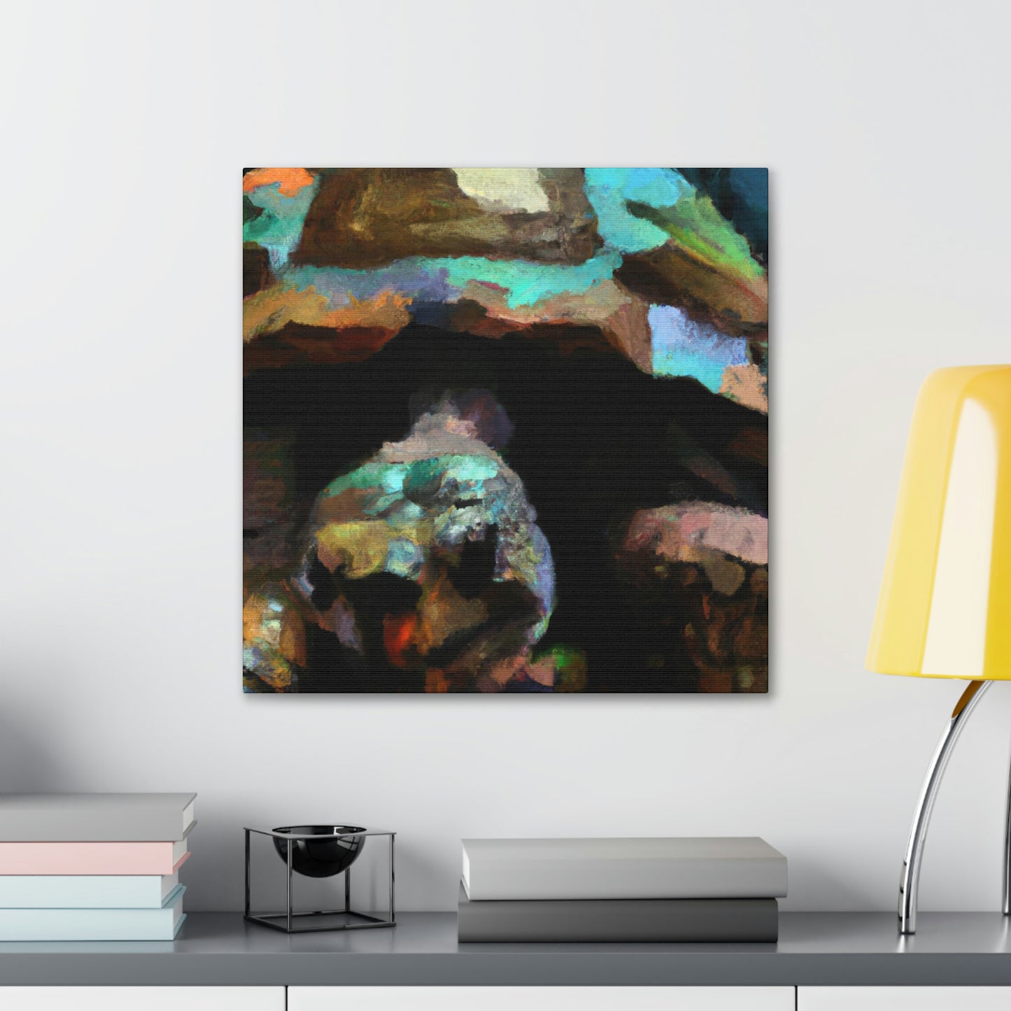 Tortoise on a Trek - Canvas