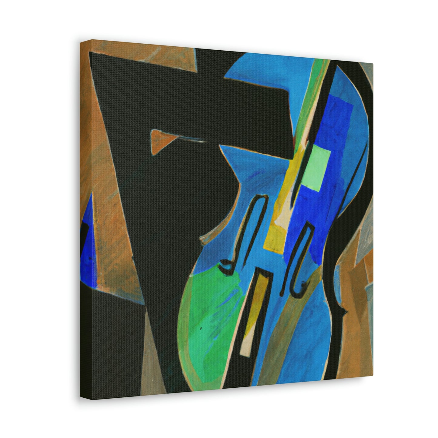 Vibrant Violin Symphony - Canvas