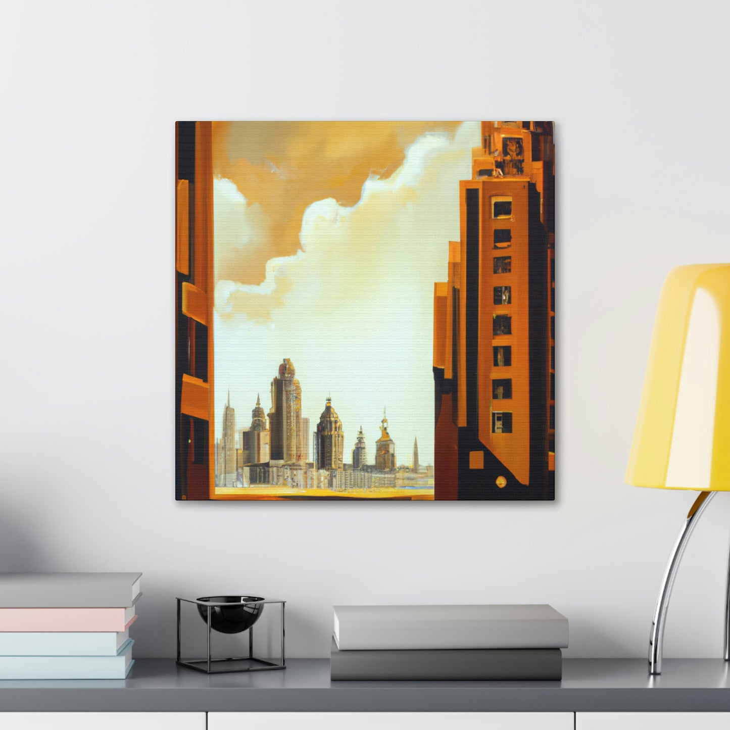 "Art Deco Masterpiece" - Canvas