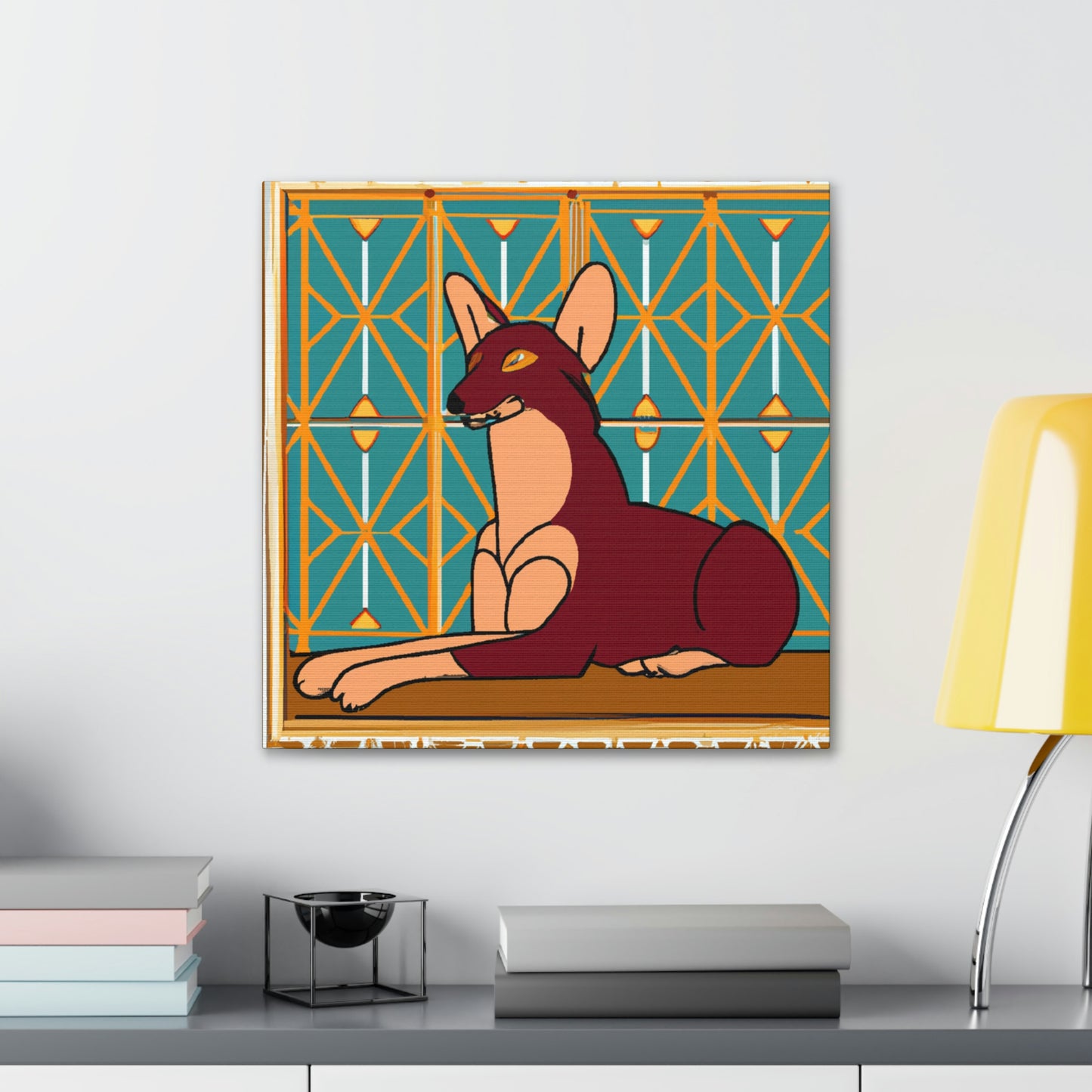 Dhole Deco Dance - Canvas