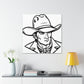 Cowboy Hat Neoclassicism - Canvas