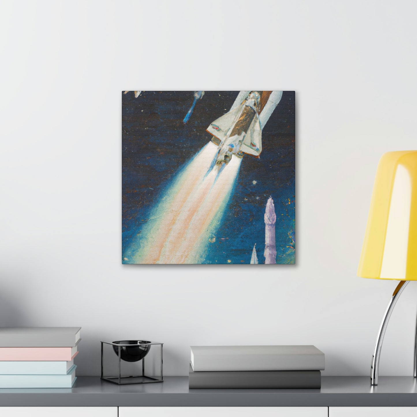 Spaceship Explorations Baroque - Canvas